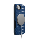 On the Dot | Navy Polka Dot Case
