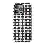 Salem's Hex | Black & White Checkered Case