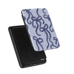 Love Me Knot | Blue Bow Kindle Case