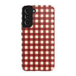 Checked Twice | Red Plaid Case