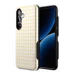 Pastel Picnic | Yellow Gingham Case