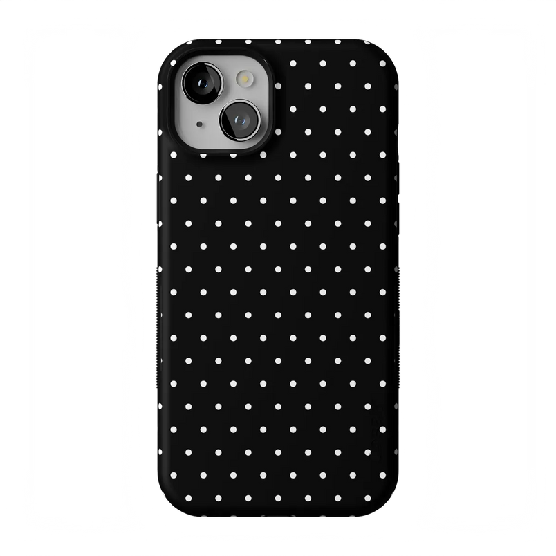 On the Dot | Black Polka Dot Case
