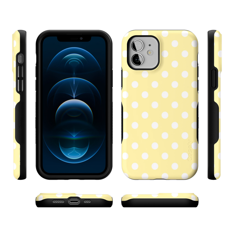 Spotted in SoHo | Yellow Polka Dot Case