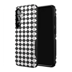 Salem's Hex | Black & White Checkered Case