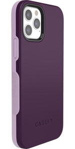 Plum Purple on Light Purple | Ultra-Protective Bold Case iPhone Case get.casely 
