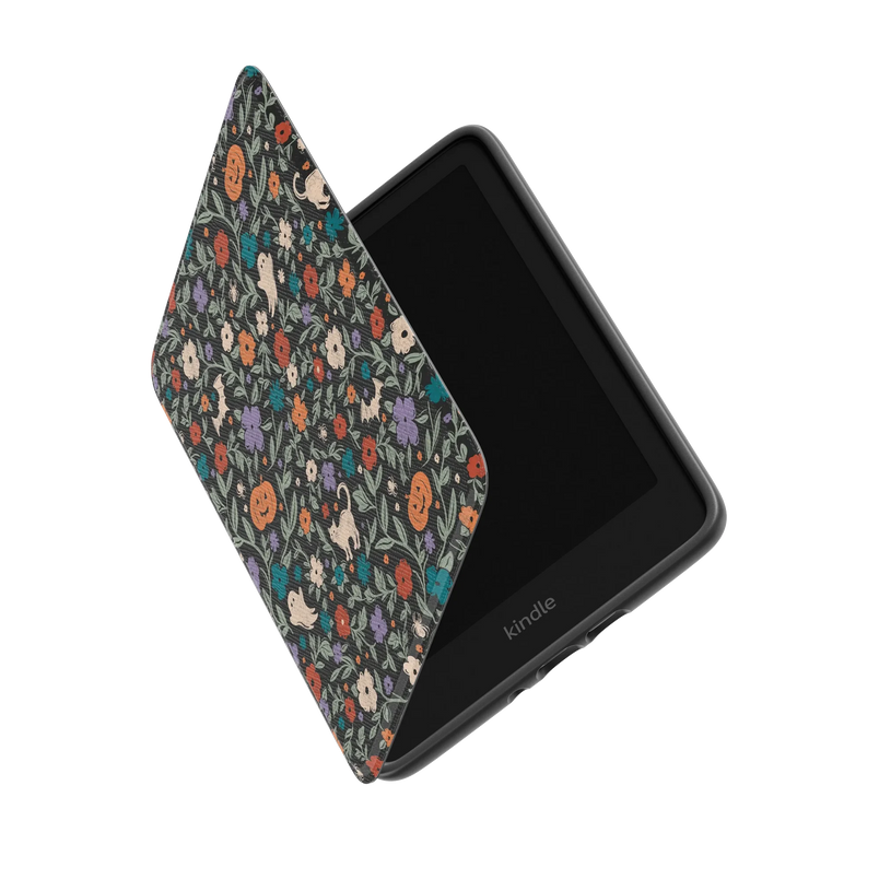 Toil & Bloom | Halloween Floral Kindle Case