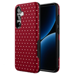 On the Dot | Maroon Polka Dot Case