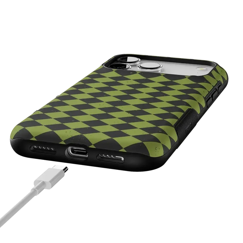 Wicked Hex | Green Checkered Case