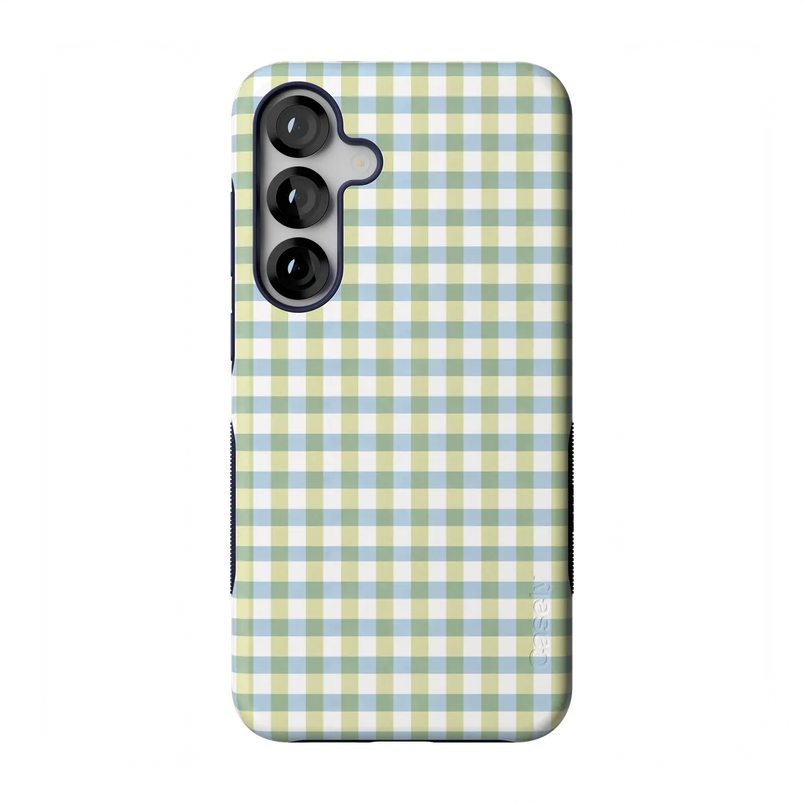 Pastel Picnic | Blue & Green Gingham Case