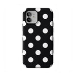 Polka Dots | High Contrast Design Case Phone Case Casetry Bold Flex + MagSafe® iPhone 12