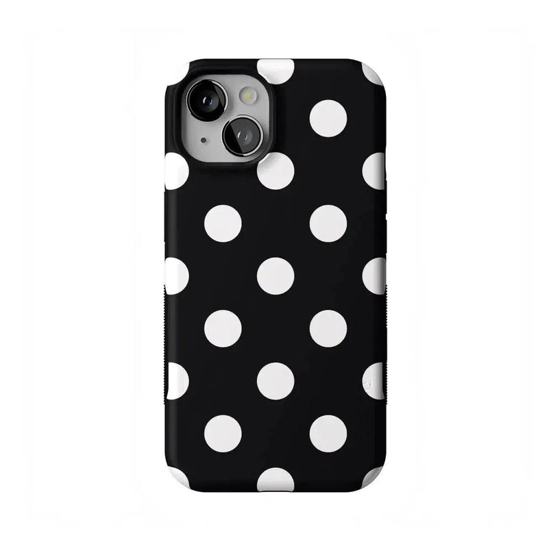 Polka Dots | High Contrast Design Case Phone Case Casetry Bold Flex + MagSafe® iPhone 13