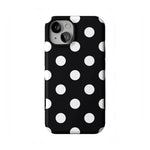 Polka Dots | High Contrast Design Case Phone Case Casetry Bold Flex + MagSafe® iPhone 13