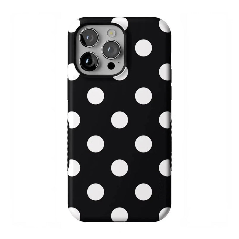 Polka Dots | High Contrast Design Case Phone Case Casetry Bold Flex + MagSafe® iPhone 14 Pro Max