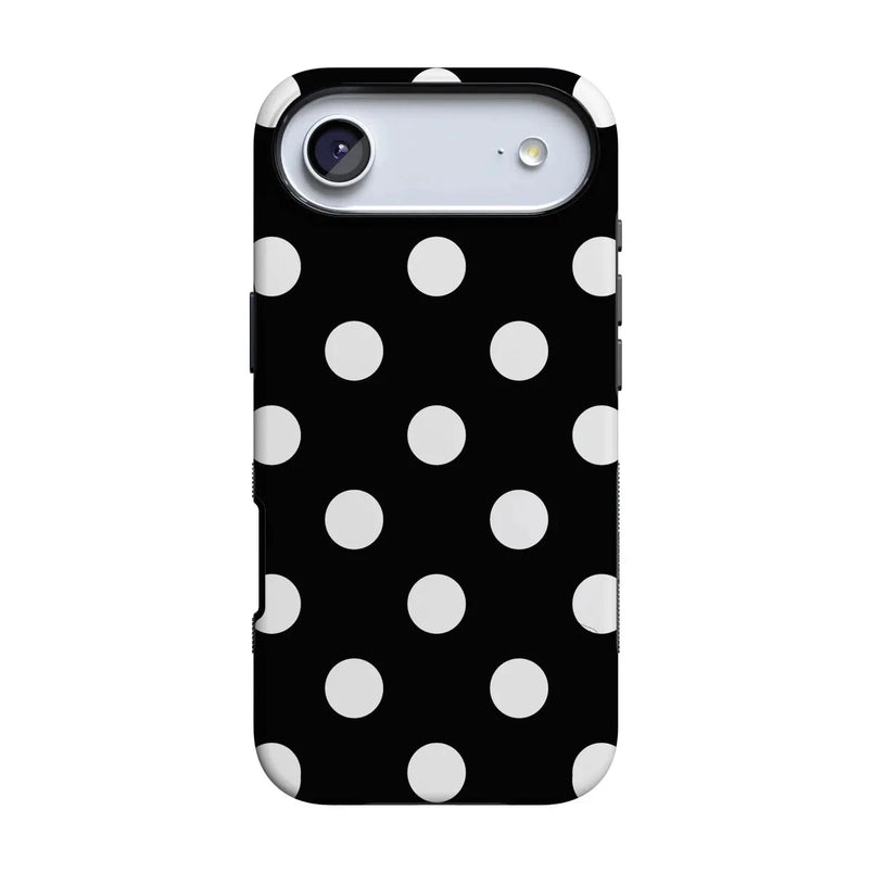 Polka Dots | High Contrast Design Case Phone Case Casetry Bold Flex + MagSafe® iPhone 17 Air 