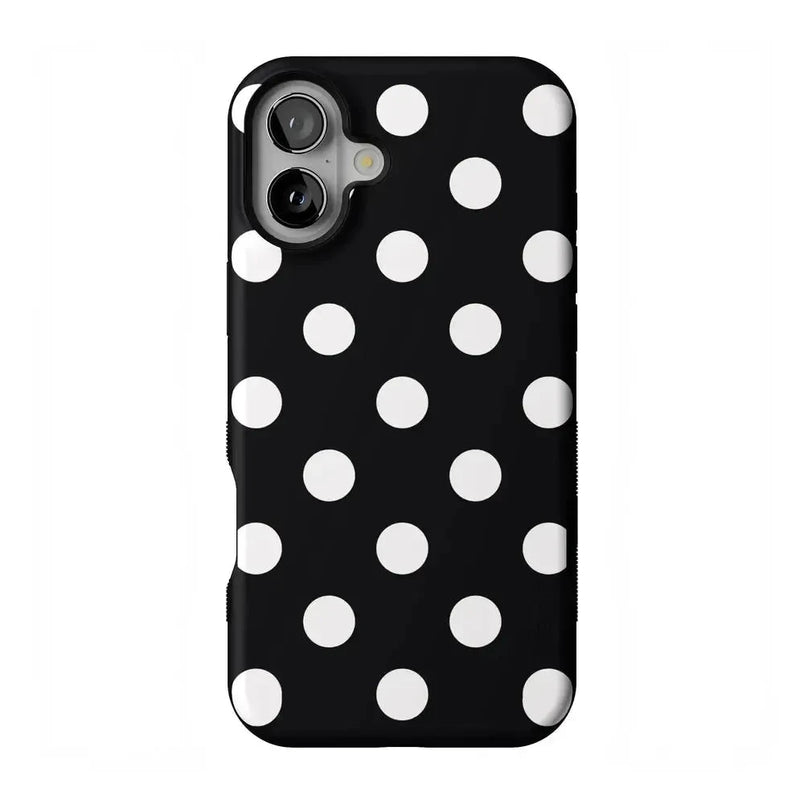 Polka Dots | High Contrast Design Case Phone Case Casetry Bold Flex + MagSafe® iPhone 17 