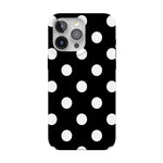 Polka Dots | High Contrast Design Case Phone Case Casetry Classic + MagSafe® iPhone 15 Pro Max 
