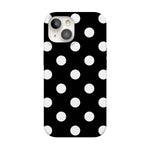 Polka Dots | High Contrast Design Case Phone Case Casetry Classic + MagSafe® iPhone 15 