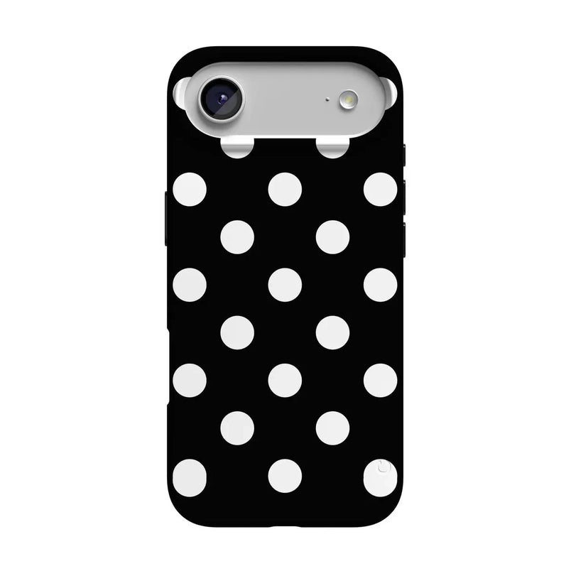 Polka Dots | High Contrast Design Case Phone Case Casetry Classic + MagSafe® iPhone 17 Air 