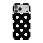 Polka Dots | High Contrast Design Case Phone Case Casetry Classic + MagSafe® iPhone 17 