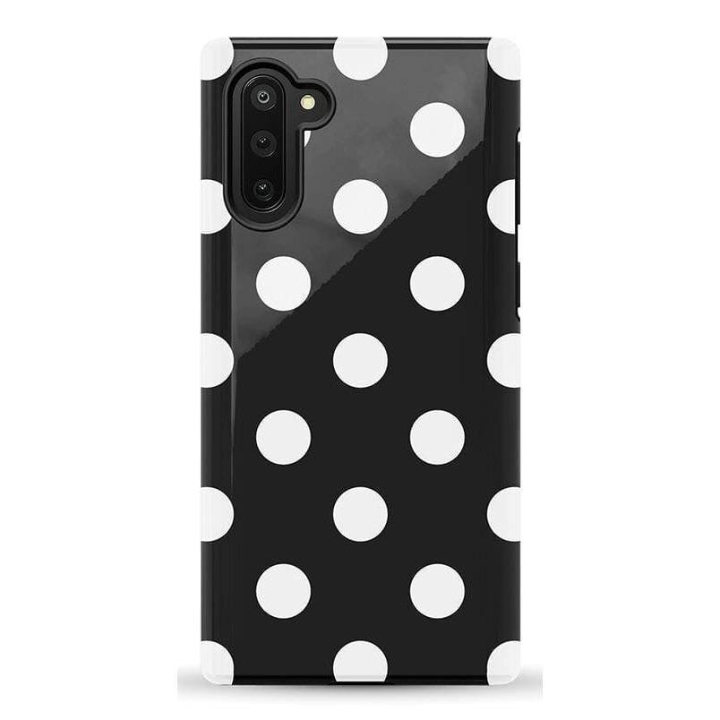Polka Dots | High Contrast Design Case Phone Case Casetry Essential Galaxy Note 10