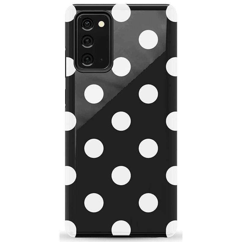 Polka Dots | High Contrast Design Case Phone Case Casetry Essential Galaxy Note 20