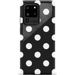 Polka Dots | High Contrast Design Case Phone Case Casetry Essential Galaxy S20 Ultra