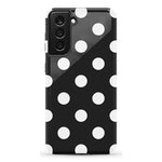 Polka Dots | High Contrast Design Case Phone Case Casetry Essential Galaxy S21