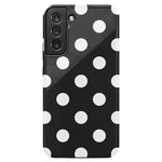 Polka Dots | High Contrast Design Case Phone Case Casetry Essential Galaxy S22 Plus