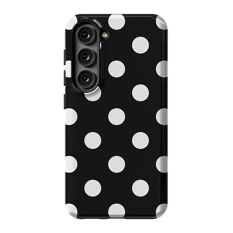 Polka Dots | High Contrast Design Case Phone Case Casetry Essential Galaxy S23