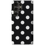 Polka Dots | High Contrast Design Case Phone Case Casetry Essential Galaxy S23 Ultra
