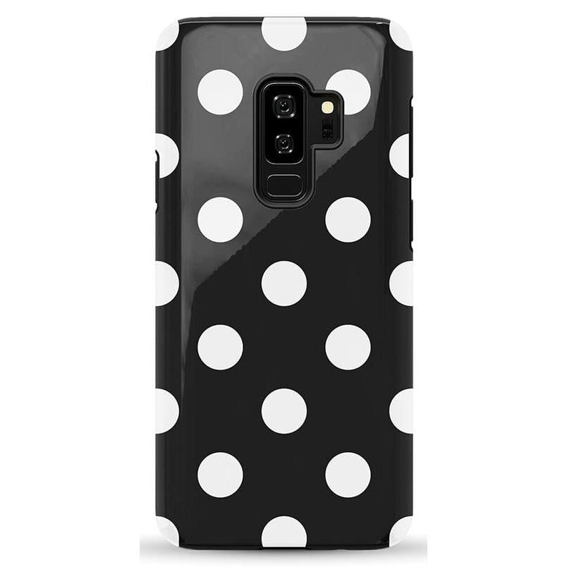 Polka Dots | High Contrast Design Case Phone Case Casetry Essential Galaxy S9 Plus