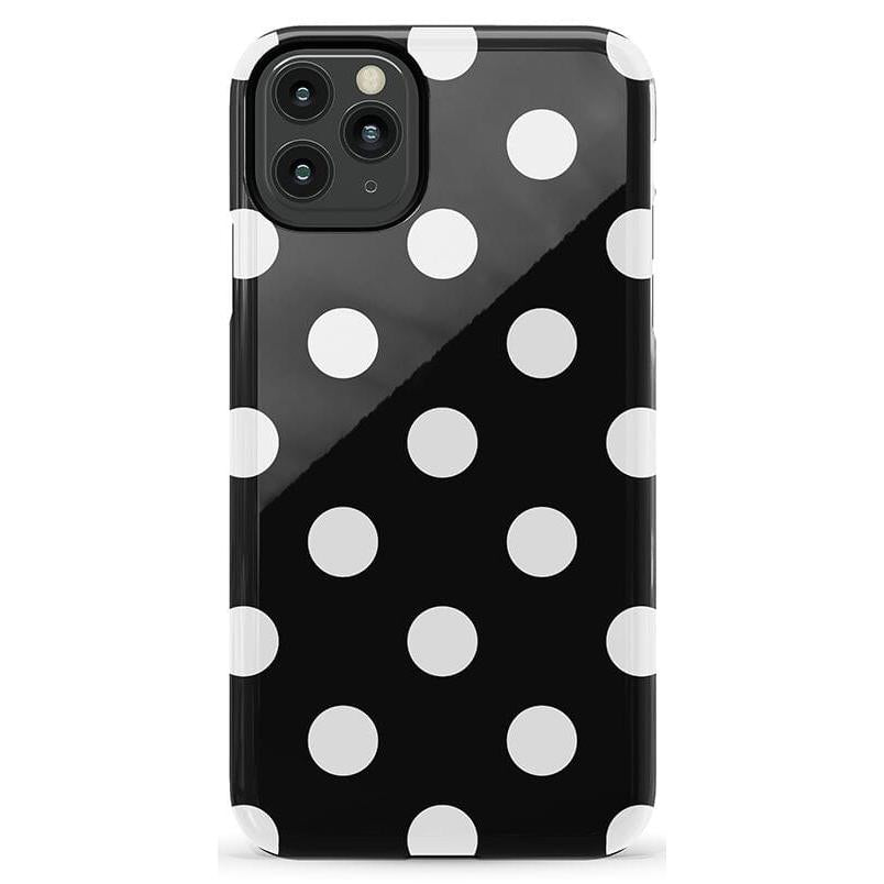 Polka Dots | High Contrast Design Case Phone Case Casetry Essential iPhone 11 Pro Max