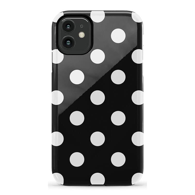 Polka Dots | High Contrast Design Case Phone Case Casetry Essential iPhone 11
