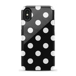 Polka Dots | High Contrast Design Case Phone Case Casetry Essential iPhone X / XS 