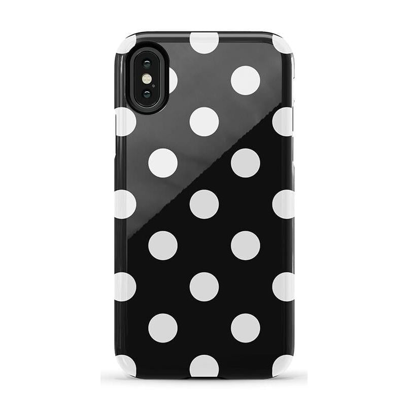Polka Dots | High Contrast Design Case Phone Case Casetry Essential iPhone X / XS 