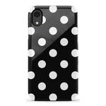 Polka Dots | High Contrast Design Case Phone Case Casetry Essential iPhone XR 