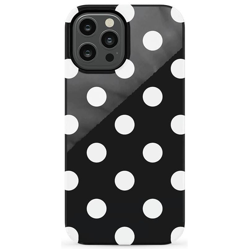 Polka Dots | High Contrast Design Case Phone Case Casetry Essential iPhone 12 Pro Max