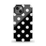 Polka Dots | High Contrast Design Case Phone Case Casetry Essential + MagSafe® iPhone 13 Mini