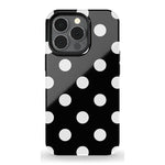 Polka Dots | High Contrast Design Case Phone Case Casetry Essential + MagSafe® iPhone 13 Pro