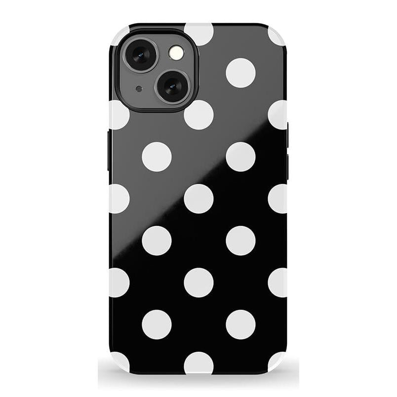 Polka Dots | High Contrast Design Case Phone Case Casetry Essential + MagSafe® iPhone 13