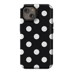 Polka Dots | High Contrast Design Case Phone Case Casetry Essential + MagSafe® iPhone 14