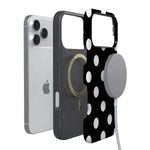 Polka Dots | High Contrast Design Case Phone Case Casetry 