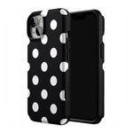 Polka Dots | High Contrast Design Case Phone Case Casetry 