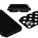 Polka Dots | High Contrast Design Case Phone Case Casetry 