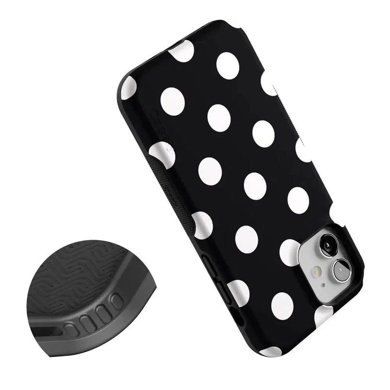 Polka Dots | High Contrast Design Case Phone Case Casetry 