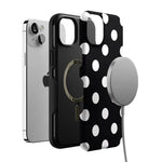 Polka Dots | High Contrast Design Case Phone Case Casetry 