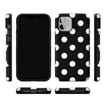 Polka Dots | High Contrast Design Case Phone Case Casetry 