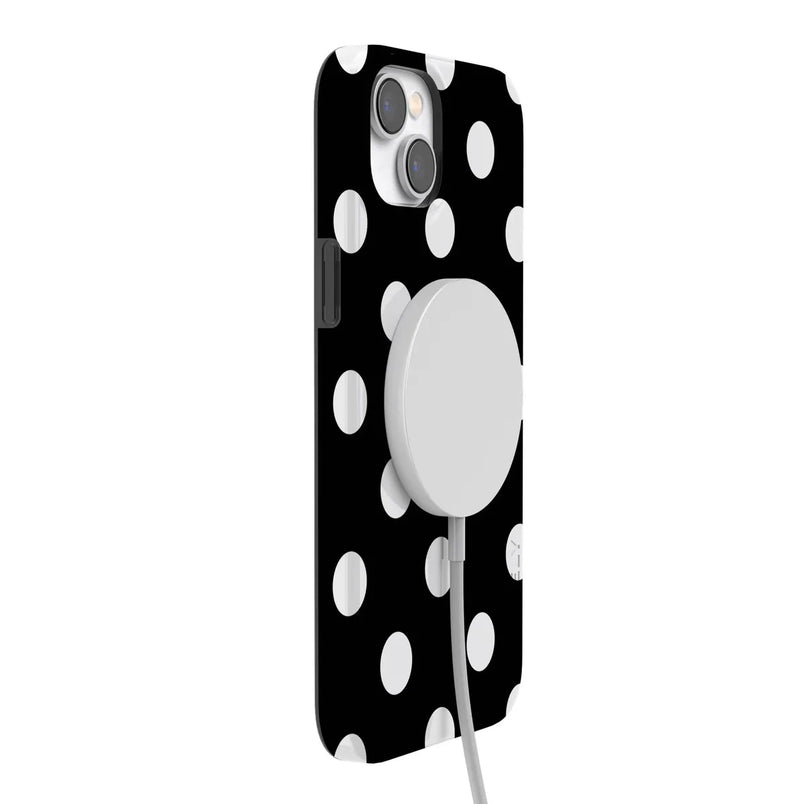 Polka Dots | High Contrast Design Case Phone Case Casetry 