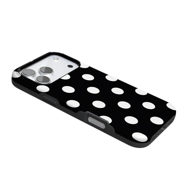 Polka Dots | High Contrast Design Case Phone Case Casetry 