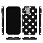 Polka Dots | High Contrast Design Case Phone Case Casetry 